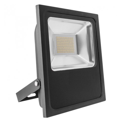 Refletor LED 100W Preto SMD