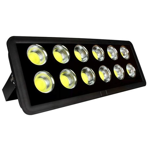 Refletor LED 600W Preto Ultra COB