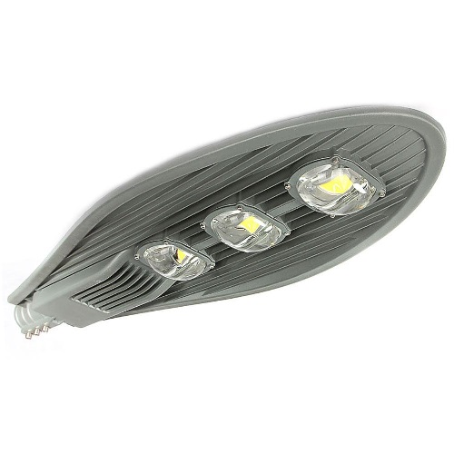 Luminária LED Pública 150W Cinza COB