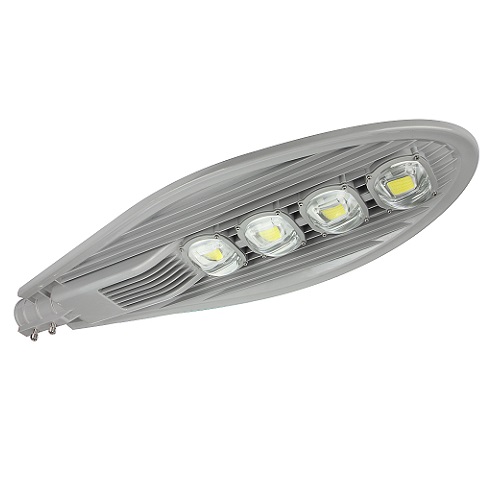 Luminária LED Pública 200W Cinza COB