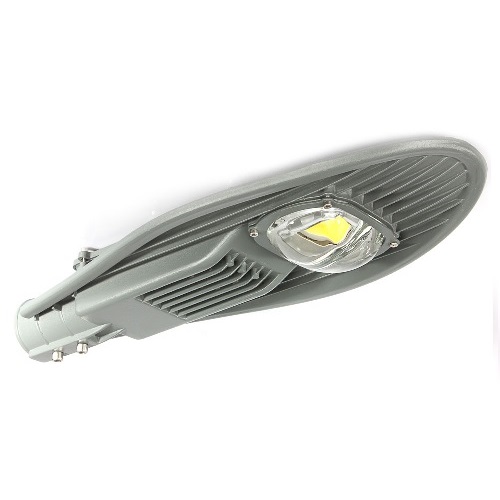 Luminária LED Pública 50W Cinza COB