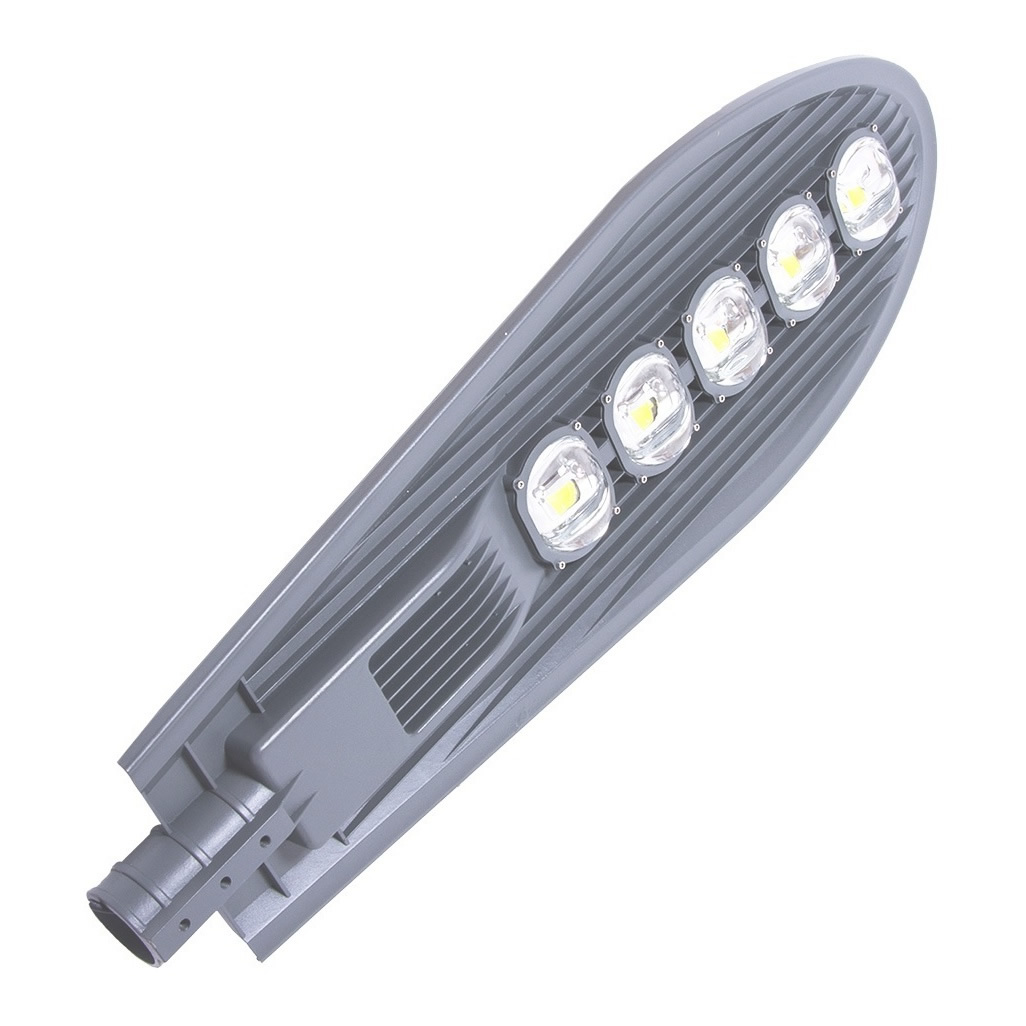 Luminária LED Pública 250W Cinza COB