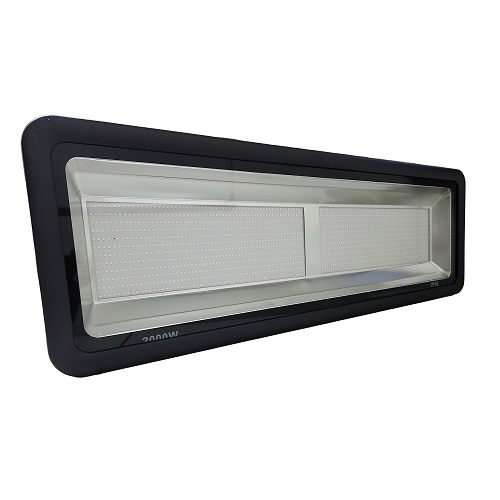 Refletor LED 2000W Preto SMD