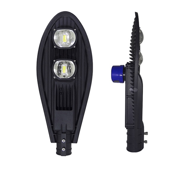 Luminária LED Pública 100W COB com Sensor Fotocélula